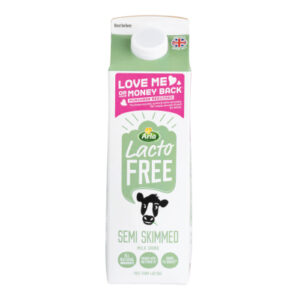 Arla Lacto Free Semi Skimmed Milk (GREEN) 1 Litre