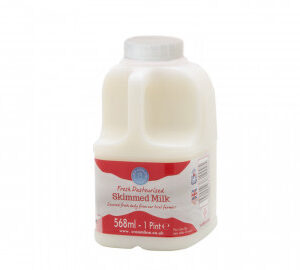 Skimmed Milk Pint Plastic (RED)