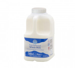 Whole Milk Pint Plastic