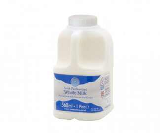 Whole Milk Pint Plastic