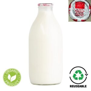 Organic Semi Skimmed Milk (GREEN)